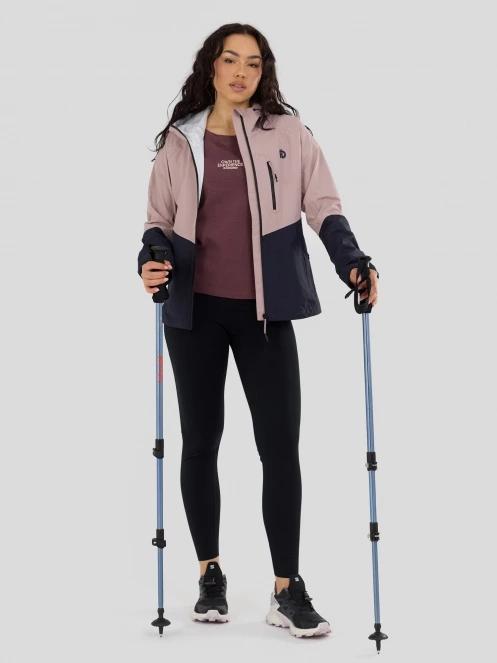 Fundango Piora II Waterproof Jacket női esőkabát rózsaszín színben 5