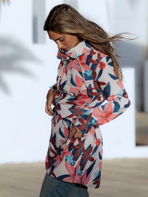 Fundango Regina III Waterproof Trench Jacket női esőkabát homok színben 9