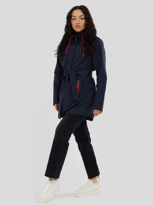 Fundango Regina III Waterproof Trench Jacket női esőkabát sötétkék színben 5