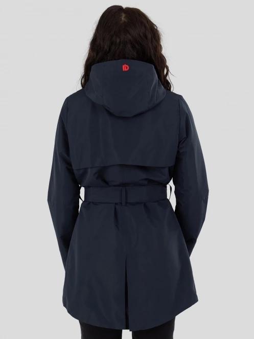 Fundango Regina III Waterproof Trench Jacket női esőkabát sötétkék színben 3