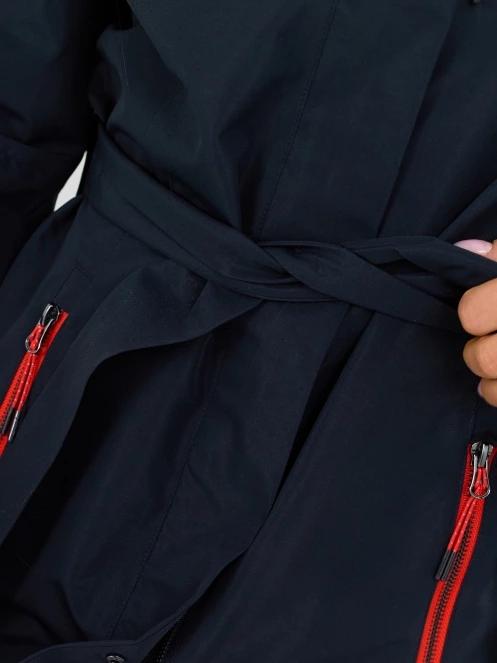 Fundango Regina III Waterproof Trench Jacket női esőkabát sötétkék színben 7