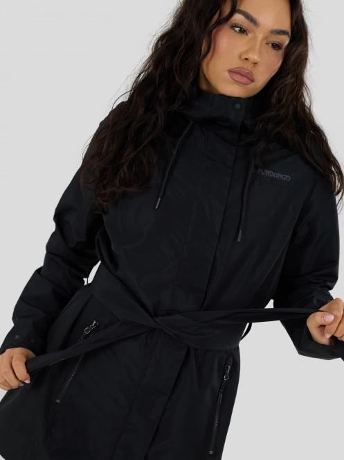 Fundango Regina III Waterproof Trench Jacket női esőkabát fekete színben 7