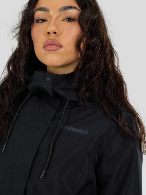 Fundango Regina III Waterproof Trench Jacket női esőkabát fekete színben 10