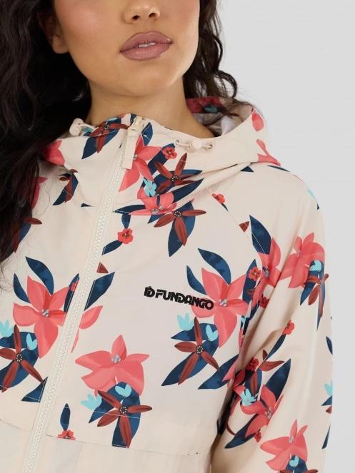 Fundango Cecil Windbreaker Jacket női széldzseki homok színben 7