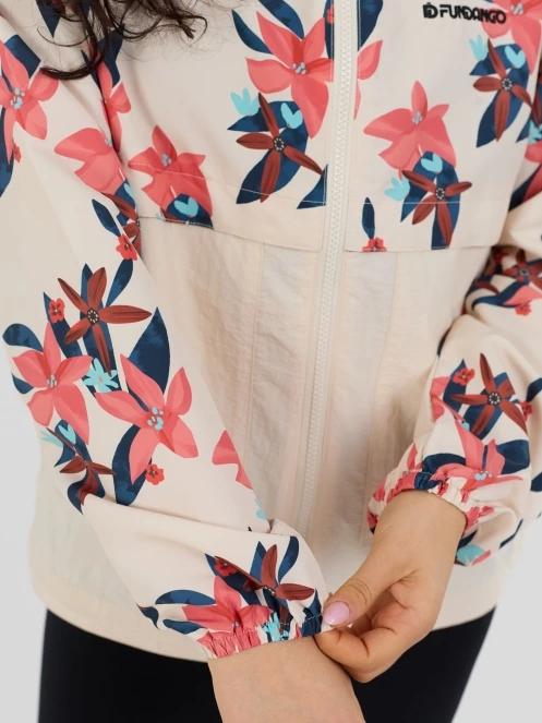 Fundango Cecil Windbreaker Jacket női széldzseki homok színben 8