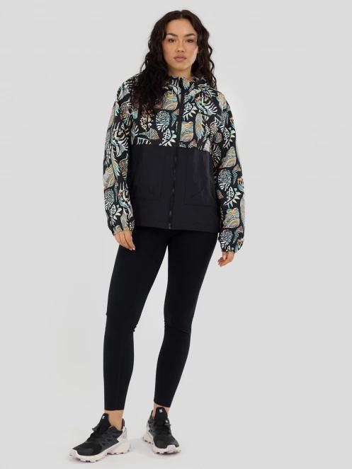 Fundango Cecil Windbreaker Jacket női széldzseki fekete színben 4