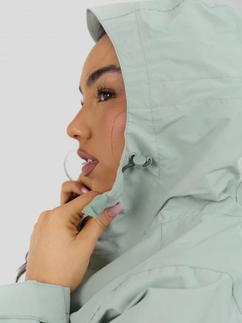 Fundango Yuma Raincoat női esőkabát zöld színben 9