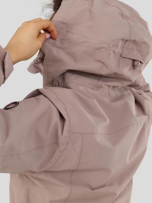 Fundango Yuma Raincoat női esőkabát lila színben 7