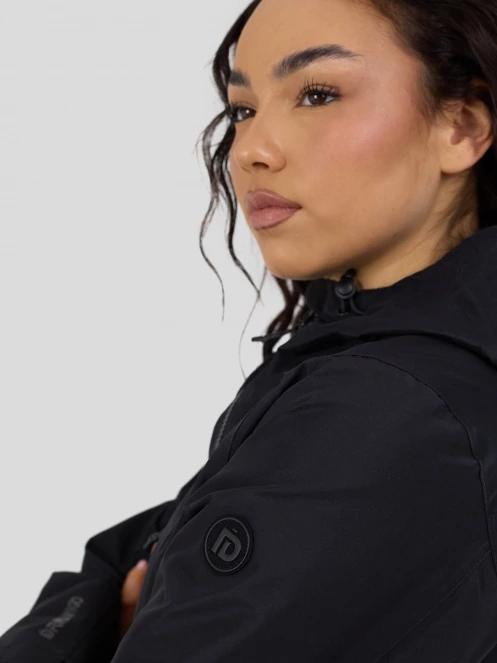 Fundango Yuma Raincoat női esőkabát fekete színben 9