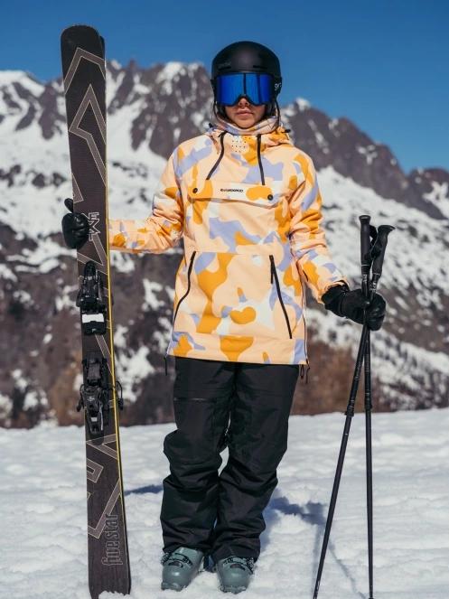 Fundango Fayette ECO Anorak női síkabát sárga színben 14