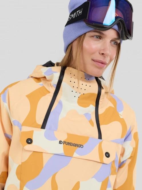 Fundango Fayette ECO Anorak női síkabát sárga színben 6