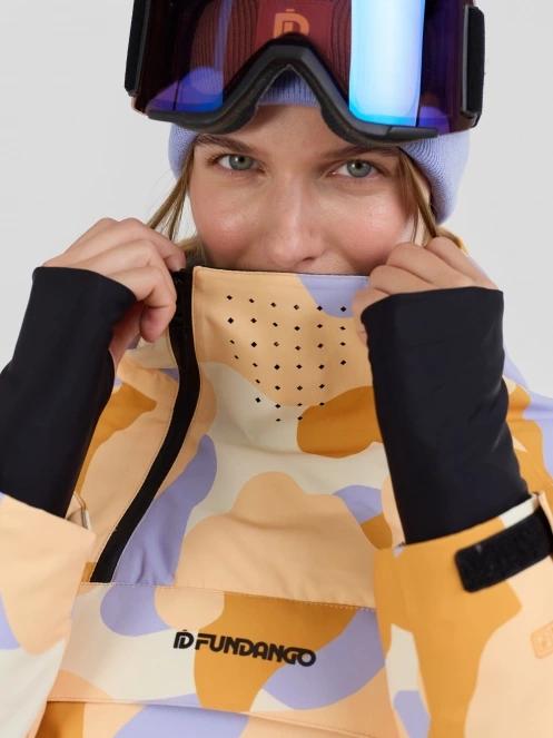 Fundango Fayette ECO Anorak női síkabát sárga színben 7