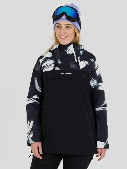 Fundango Fayette ECO Anorak női síkabát fekete színben 2