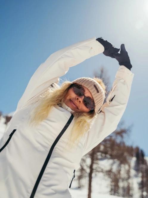 Fundango Moira Padded Jacket női steppelt síkabát homok színben 12