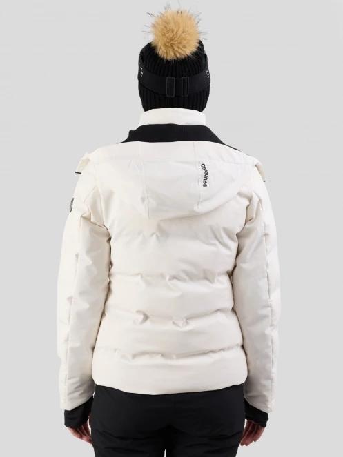 Fundango Moira Padded Jacket női steppelt síkabát homok színben 3