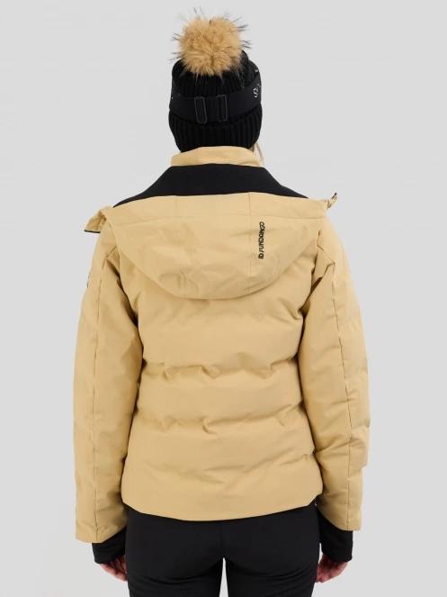 Fundango Moira Padded Jacket női steppelt síkabát homok színben 3