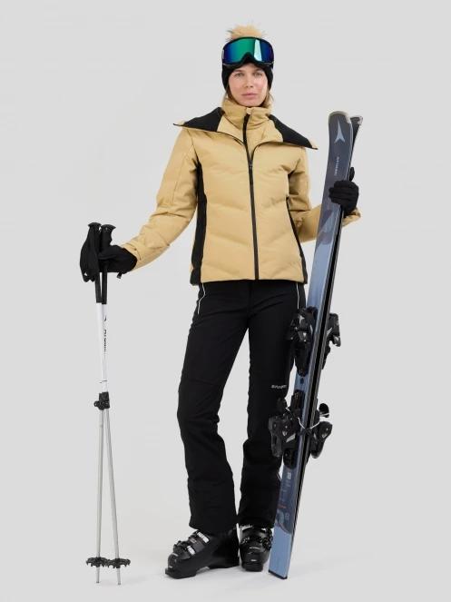 Fundango Moira Padded Jacket női steppelt síkabát homok színben 4