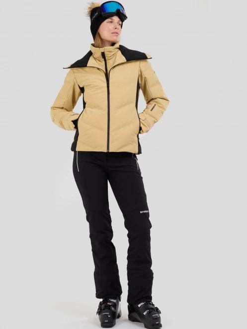Fundango Moira Padded Jacket női steppelt síkabát homok színben 6