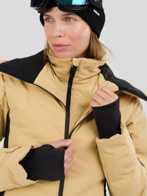 Fundango Moira Padded Jacket női steppelt síkabát homok színben 8