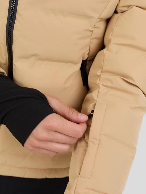 Fundango Rodney Padded Jacket női steppelt síkabát homok színben 7