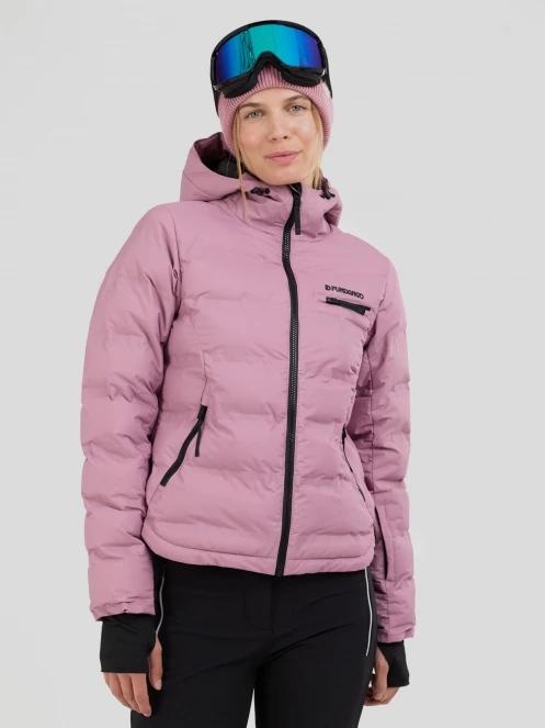 Fundango Rodney Padded Jacket női steppelt síkabát rózsaszín színben 2