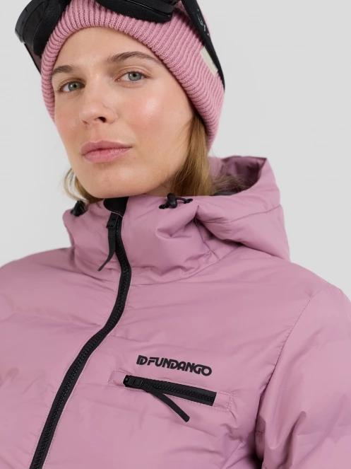 Fundango Rodney Padded Jacket női steppelt síkabát rózsaszín színben 9