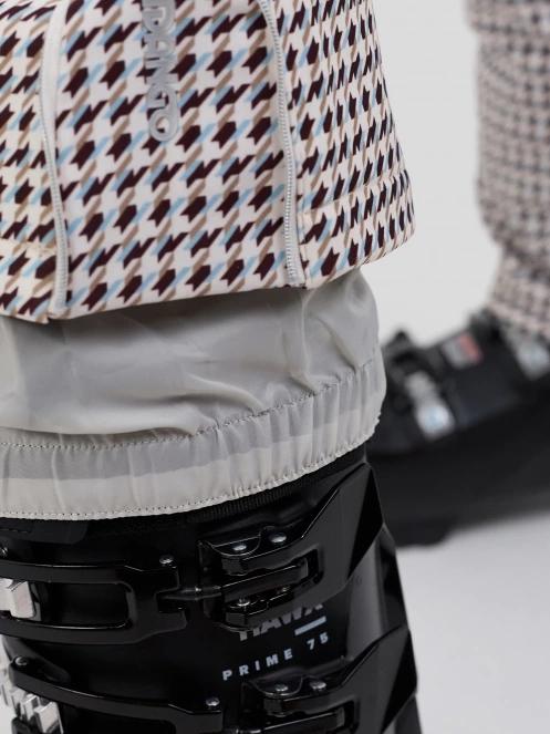 Fundango Galena Pants női sínadrág homok színben 11