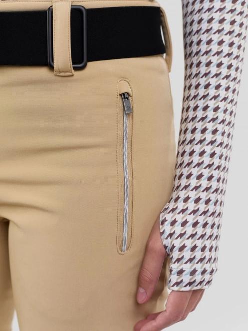 Fundango Galena Pants női sínadrág homok színben 8