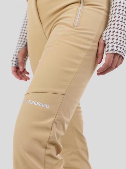 Fundango Galena Pants női sínadrág homok színben 9