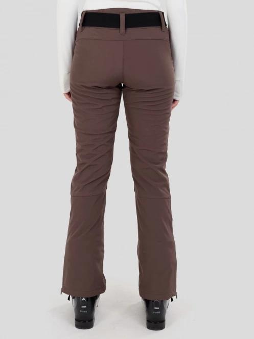 Fundango Galena Pants női sínadrág barna színben 4