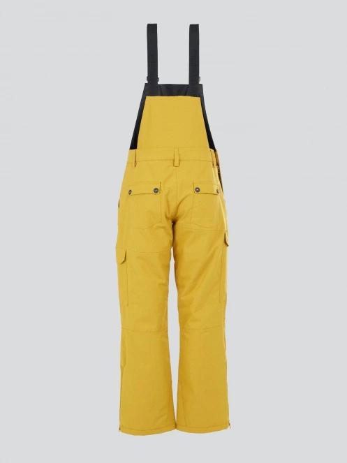 Fundango Sakura ECO Bib Pants női sínadrág sárga színben 4