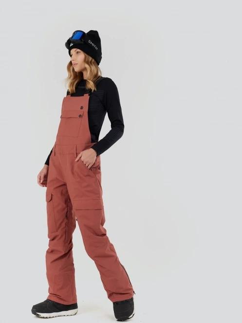 Fundango Sakura ECO Bib Pants női sínadrág rózsaszín színben 3