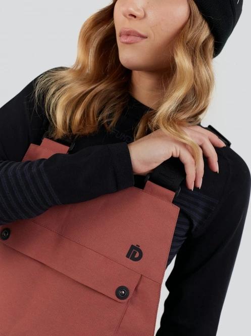 Fundango Sakura ECO Bib Pants női sínadrág rózsaszín színben 7
