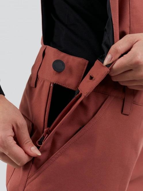 Fundango Sakura ECO Bib Pants női sínadrág rózsaszín színben 9