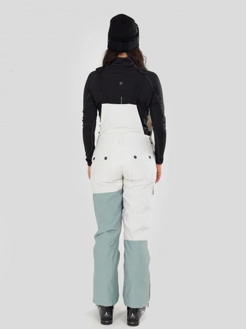Fundango Sakura ECO Bib Pants női síoverál zöld színben 3