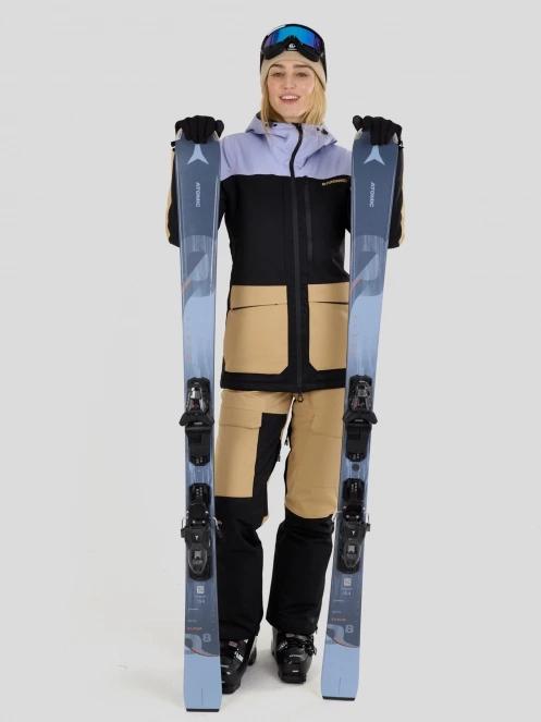 Fundango Sakura ECO Bib Pants női sínadrág homok színben 4