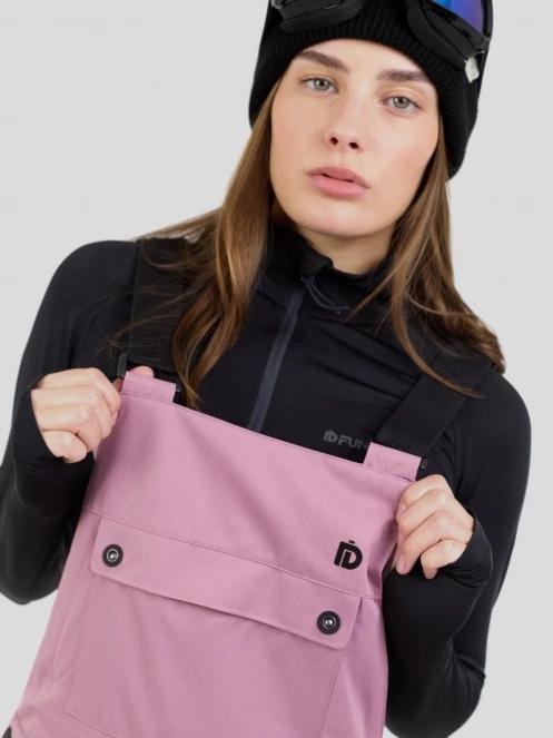 Fundango Sakura ECO Bib Pants női sínadrág rózsaszín színben 5