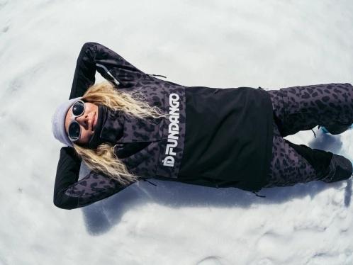 Fundango Sakura ECO Bib Pants női sínadrág szürke színben 12