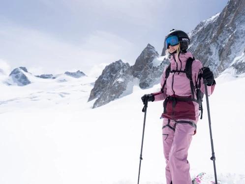 Fundango Shelby ECO 3L Bib Pants női sínadrág rózsaszín színben 15
