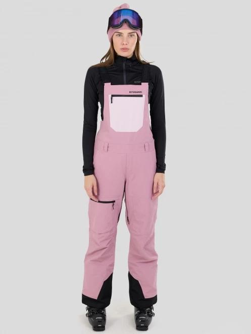 Fundango Shelby ECO 3L Bib Pants női sínadrág rózsaszín színben 2