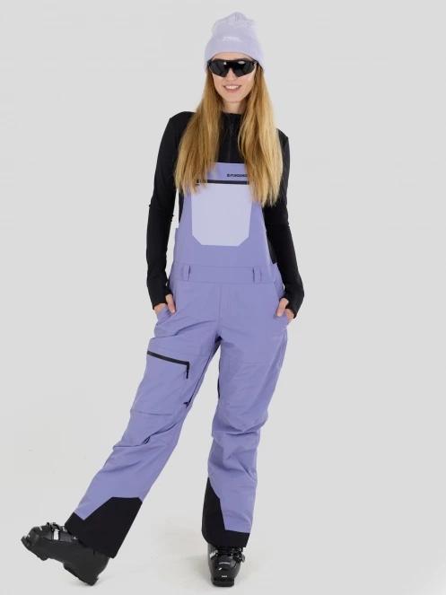 Fundango Shelby ECO 3L Bib Pants női sínadrág lila színben 4