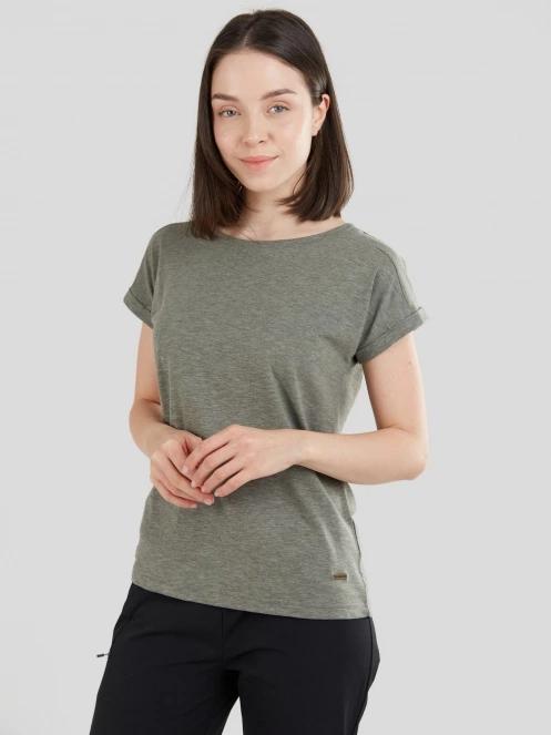 Fundango Amira T-shirt női rövid ujjú póló oliva színben 2
