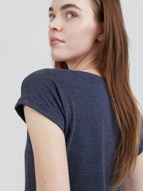 Fundango Amira T-shirt női rövid ujjú póló sötétkék színben 7