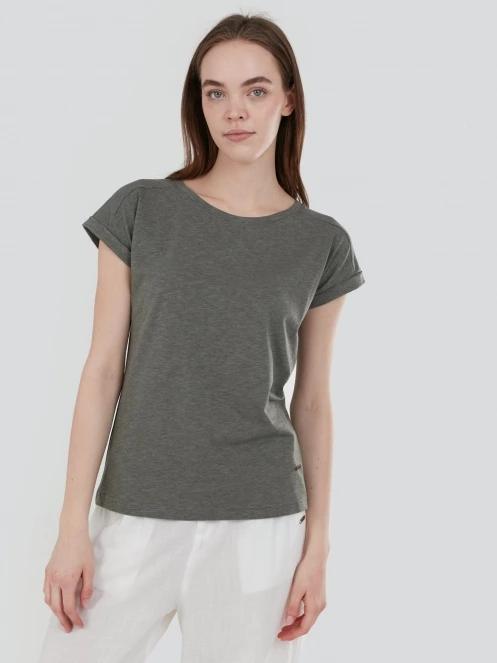 Fundango Amira T-shirt női rövid ujjú póló oliva színben 6