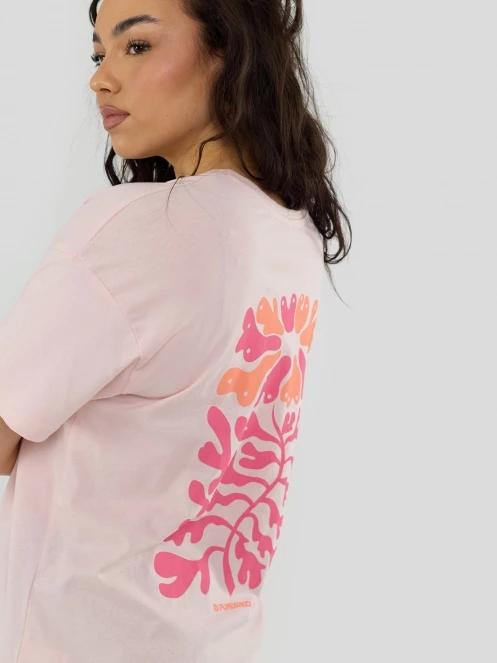 Fundango Sunshine II Surf-T női rövid ujjú póló rózsaszín színben 7