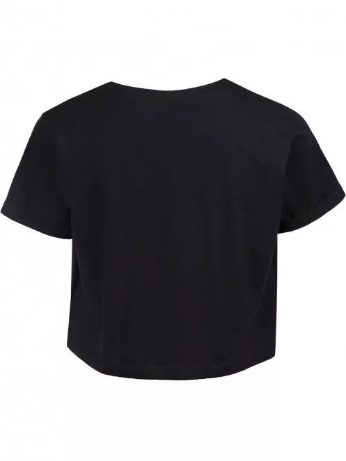 Fundango Monroe női crop top fekete színben 5