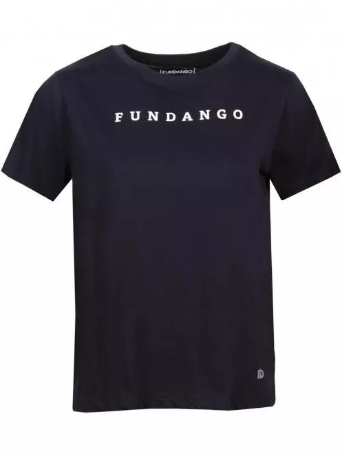 Fundango Womens Logo T női rövid ujjú póló fekete színben 5