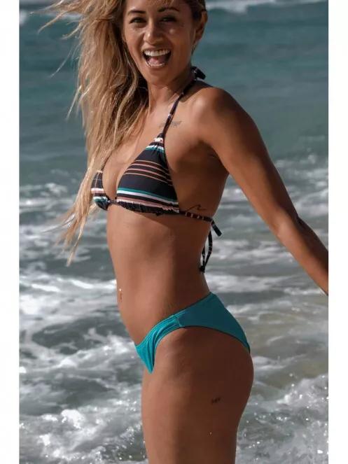 Fundango Innisfil Triangle Top női bikini felső sötétkék színben 7