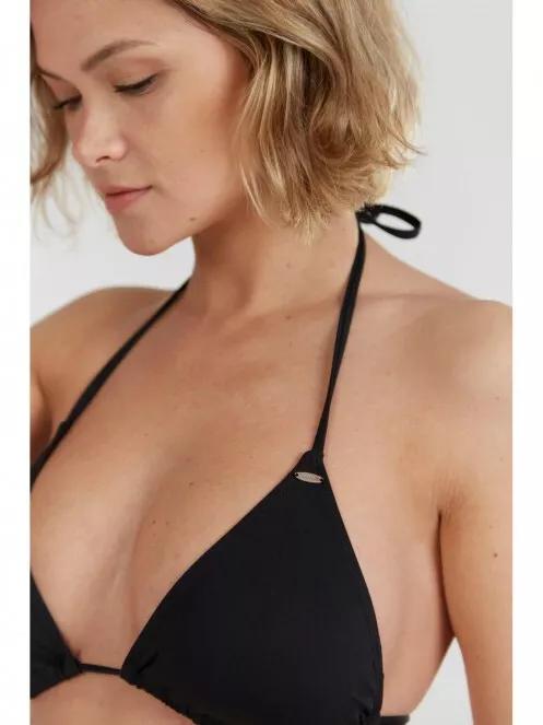 Fundango Innisfil Triangle Top női bikini felső fekete színben 4