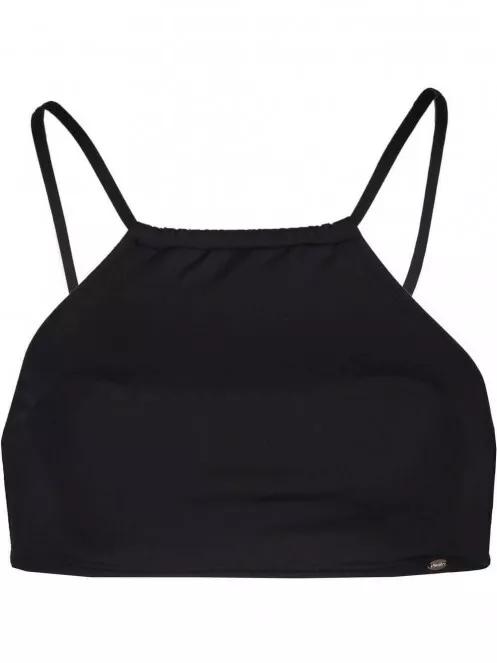 Fundango Hogg High Neck Top női bikini felső fekete színben 5